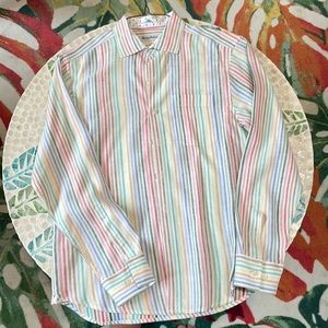 Tommy Bahama linen shirt small